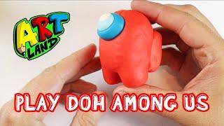 How to Make a PLAY-DOH AMONG US CREWMATE!!!