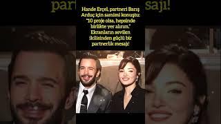 HANDE ERÇEL'DEN BARIŞ ARDUÇ'A TAM DESTEK! ️