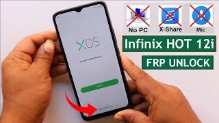 Infinix Hot 12i X665B Frp Bypass/Unlock Google Account Lock Without Pc/Without Mic Method Android 11