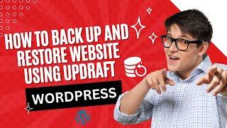 How to back up and restore website using Updraft in 2024| Updraft 2024