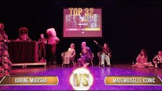 DORINE MUGISHA vs MADEMOISELLE ICONIC | TOP 32 | All Europe Waacking Festival 2023