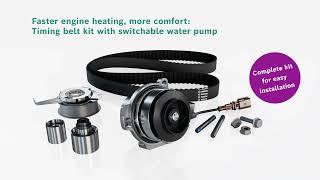 Bosch Timing Belt Kit with Switchable Water Pump