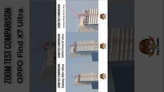 Galaxy S24 Ultra VS OPPO Find X7 Ultra VS Huawei Mate 60 Pro Live Zoom Test #short