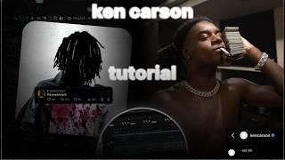 HOW TO MAKE KEN CARSON TYPE BEAT | FL STUDIO TUTORIAL