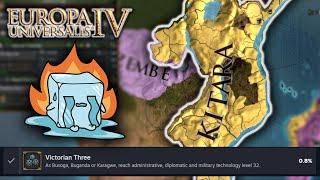 Playing in Africa until Tech 32 | Victorian Three Achievement (1/2) | EU4 Kitara 1.37