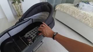 Baby carriage Zippy. Hood cradle repair