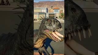 Indominus Rex eats people 4k video #indominusrex #dinosaurs  #jurassicworld #jurassicpark2023