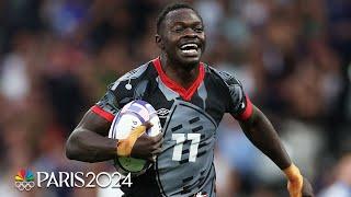 Kenya downs Uruguay in men's rugby extra-time thriller | Paris Olympics | NBC Sports