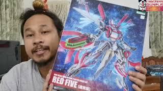 Kotobukiya - RED FIVE - Ginga Kikoutai Majestic Prince Plastic Model Kit UNBOXING [095]