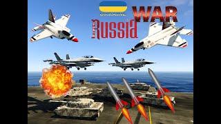 Ukrainian drones drop bombs on Russian soldiers | FZ Gamers | GTAV