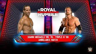 Shawn Michaels vs. Triple H – Ambulance Match, Rivalry Reignites! #trending #viralvideo #wwe #video