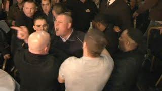 Classic Unlicensed Boxing - Fight Breaks Out in Crowd!