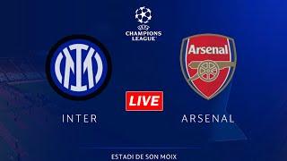 Inter Milan vs Arsenal | UEFA Champions League Match Live | UCL 2024