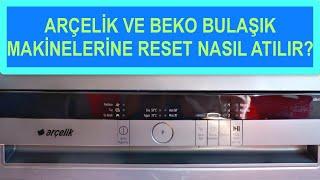 How to Clear Arçelik Dishwasher Error Code? How to Reset?