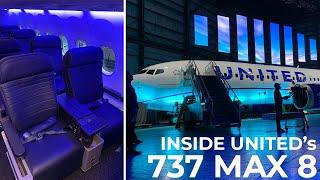 Incredible: Inside A Brand New United Airlines Boeing 737 MAX 8