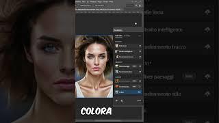 Neural filters photoshop colora con AI #shorts