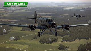 IL-2 Great Battles | Junkers JU52 | Paratrooper Drop near Lommel!