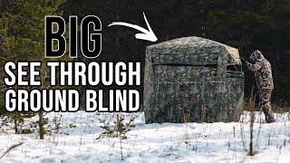 3-4 Person See Through Ground Blind!! | TideWe Outdoors Review