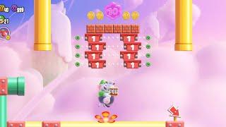 Countdown to Drop Down: All Purple Coins, Wonder Seeds 100% Walkthrough! *Super Mario Bros Wonder*
