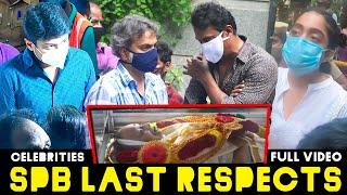 Celebrities pay Last Respects to Singing Legend SPB" | [Emotional Video] | Chennai Waalaa!