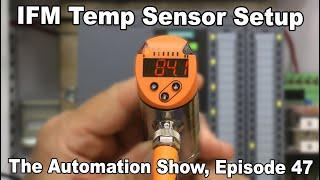 IFM TN2511 Temperature Sensor: Setup, Wire, Use with S7 and Logix