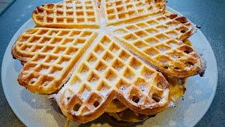 PERFECT WAFFLES! IT'S VERY SIMPLE...