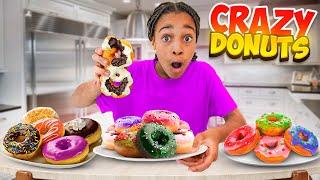 CALI TRIES CRAZY DONUTS 