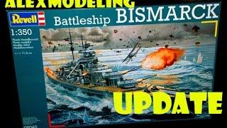 AlexModelling UPDATE on BISMARCK 1/350