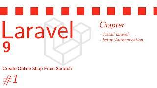 Tutorial Laravel 9 | Online Shop From Scratch Part 1 - Install Laravel