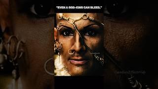 Even a God-King Can Bleed.” 🩸 Leonidas Defies Xerxes | Spartan Bravery #Shorts #viral #movieclips