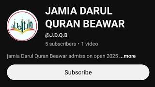 Jamia Darul quran beawar ️️