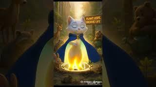 Reiko Saves the World  | Go Green, Plant Trees #ReikoTheCat #youtubeshorts #rescue #gogreen