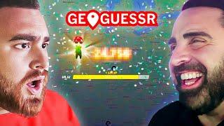 LosPollosTV And His Dad Best GeoGuessr Run Ever?! New Record?