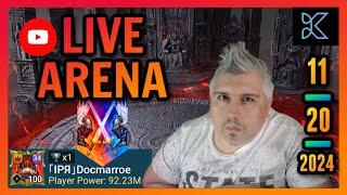 Raid: Shadow Legends - Live Arena - IPR DocMarroe - Funny Tuesday!!!