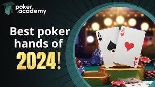 Top Poker Hands of 2024: Poker Academy Hand Review Recap