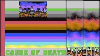 The seldom seen... Cause of Death Demo by Arsenic. C64 !