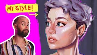 Digital Painting HACKS you NEED for Drawing Portraits in Your Style