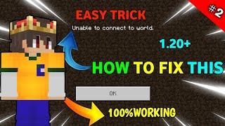 Minecraft PE Server Not Joining "Problem Fix"  || Disconnect From Server || Minecraft 1.21++