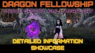 Dragon Expedition / Fellowship ALL FOUR Unique Special Skill Heraldry Showcase - Dragon Nest SEA