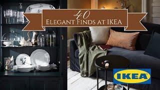 40 Elegant Decor Finds at IKEA!!  You will be shocked! Plus, what NOT to buy!