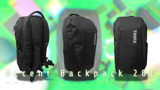 THULE ACCENT BACKPACK 20L / Active Minimalist Tech Pack - Backpacking:vol.115