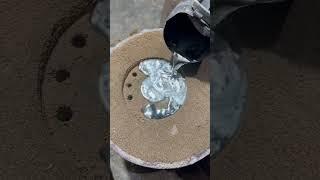 Sand casting craft of metal smelting in sand casting