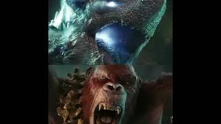 Godzilla and Kong Vs scarking and Shimo #godzilla #edit #godzillavsspacegodzilla