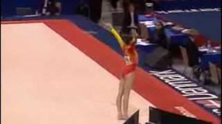 Pang panpan's beatiful floor exercise 庞盼盼