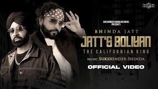 JATT'S BOLIYAN | BHINDA JATT | SUKSHINDER SHINDA | (Official Video Song) | Latest Punjabi Song 2025