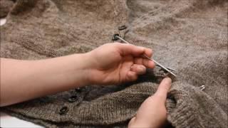 Cutting Your Knitting - "Afterthought Pocket" Part 1