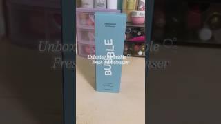 Unboxing the bubble cleanser🫧 #bubble #skincare #preppy