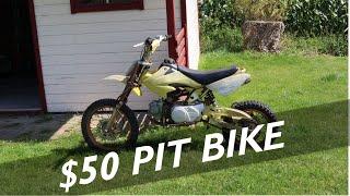 $50 Craigslist 125CC Pit Bike - Can We FIX It???