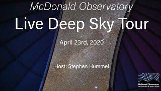 Live Deep Sky Tour April 23rd