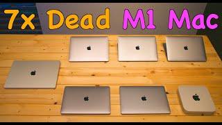 7x Dead M1 Mac - Logic Board Repair